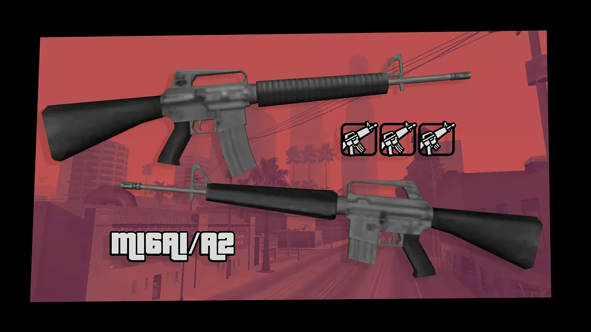 M16 / GTA San Andreas