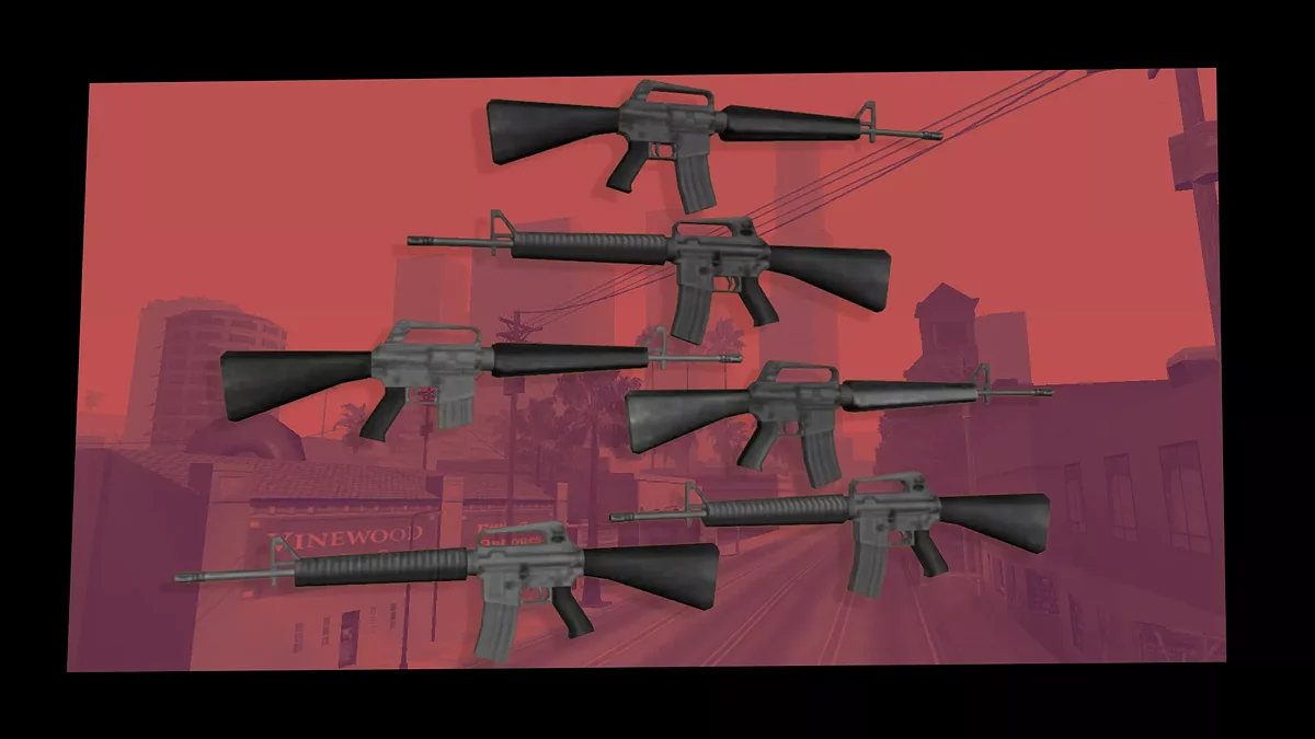 M16 / GTA San Andreas
