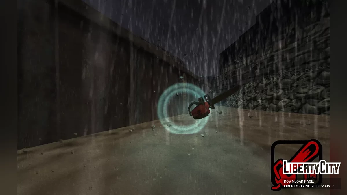 Gergaji Merah dari GTA Malam Panjang / GTA San Andreas