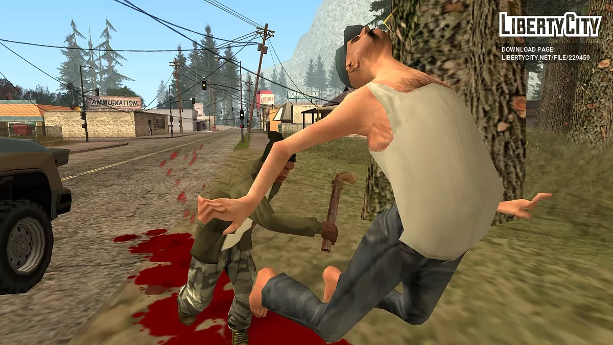 Zardzewiała rura hydrauliczna / GTA San Andreas