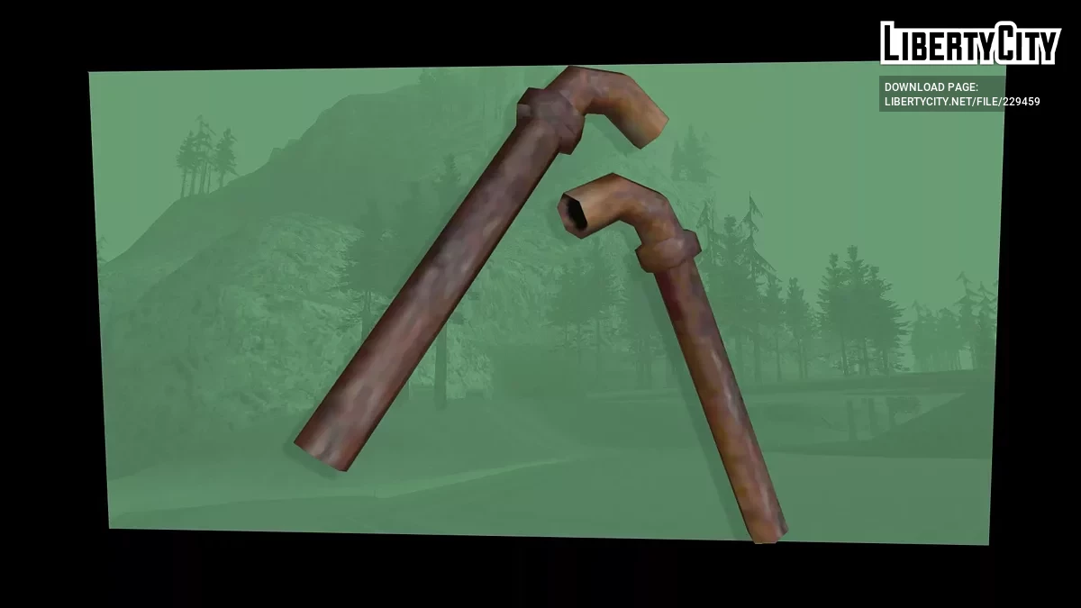 Zardzewiała rura hydrauliczna / GTA San Andreas