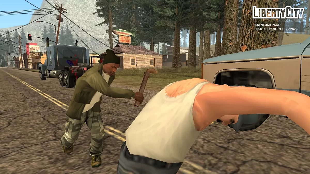 Zardzewiała rura hydrauliczna / GTA San Andreas