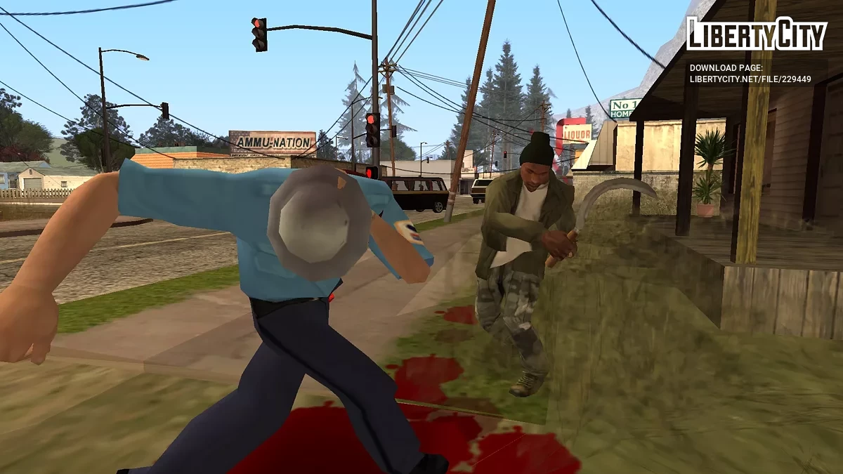 Scythe / GTA San Andreas