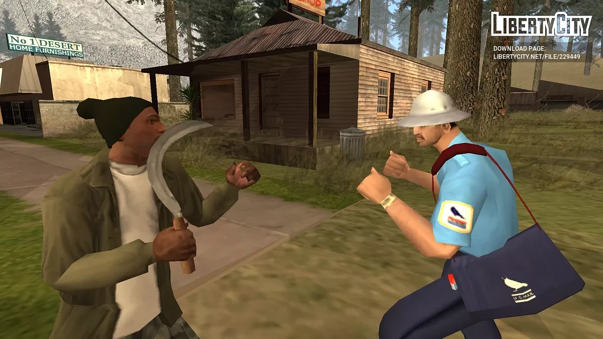 Scythe / GTA San Andreas