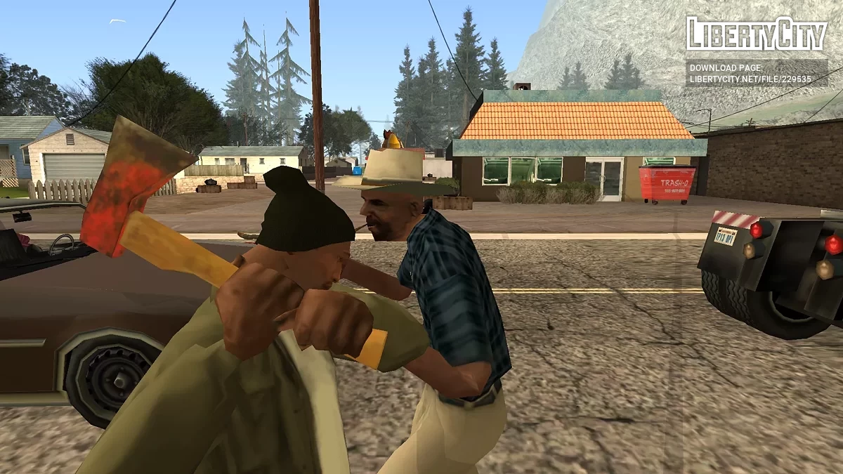 Küçük Yangın Balta / GTA San Andreas