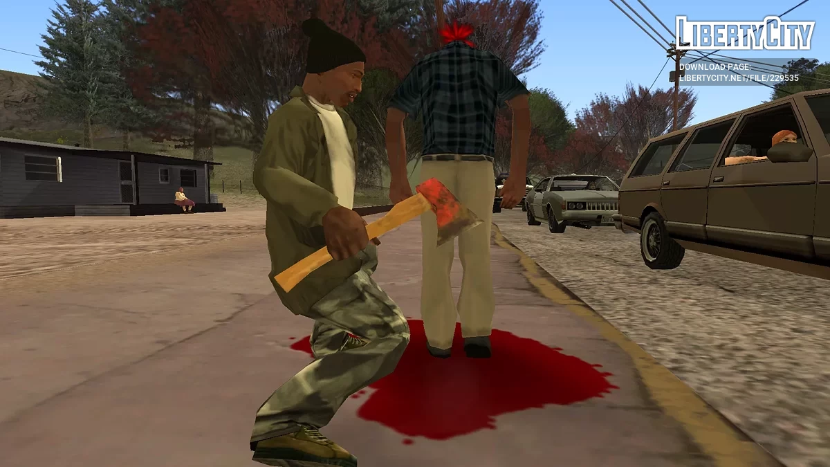 Küçük Yangın Balta / GTA San Andreas