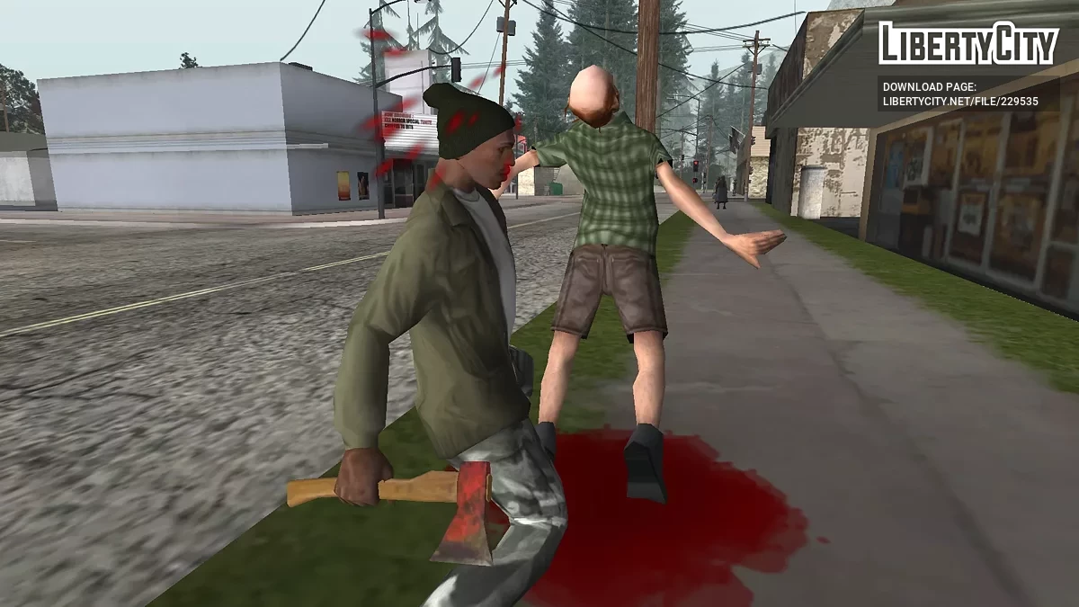 Küçük Yangın Balta / GTA San Andreas
