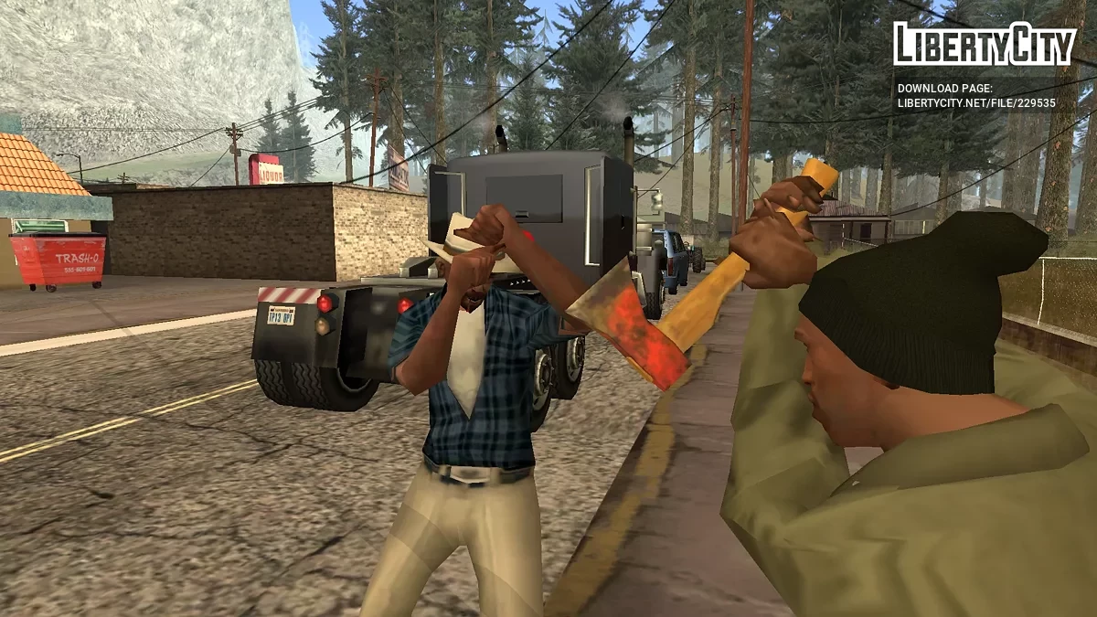 Küçük Yangın Balta / GTA San Andreas