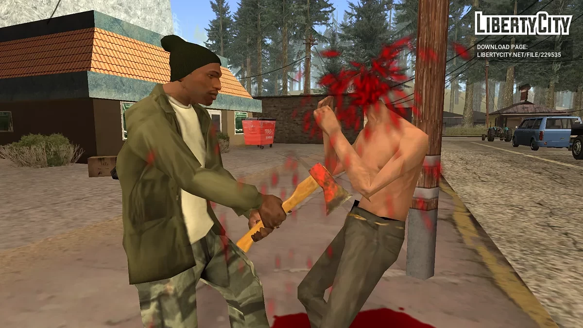 Küçük Yangın Balta / GTA San Andreas