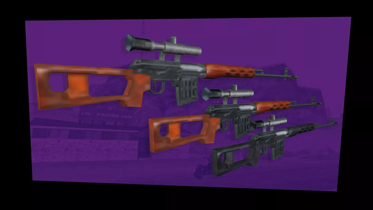 SVD Dragunov / GTA San Andreas