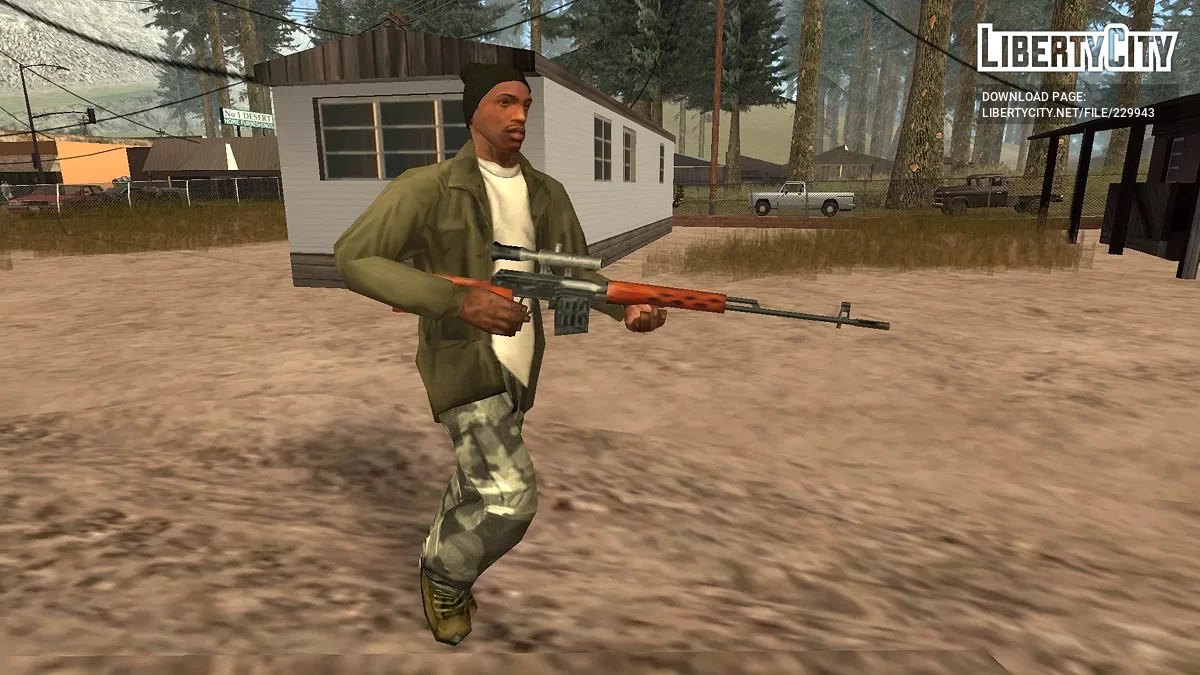 SVD Dragunov / GTA San Andreas