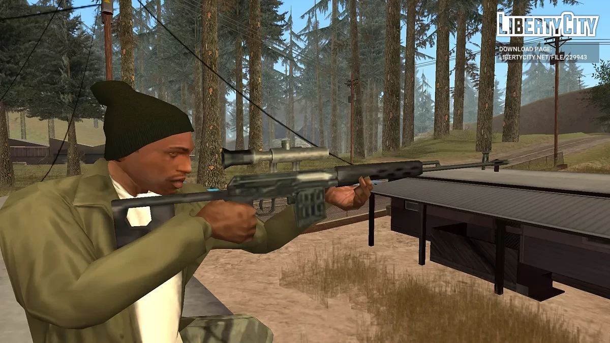 SVD Dragunov / GTA San Andreas