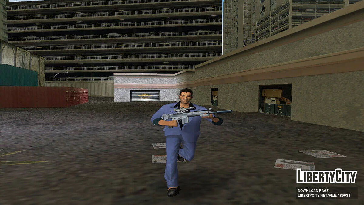 Виправлення моделі M4 та бойової снайперської гвинтівки / GTA Vice City