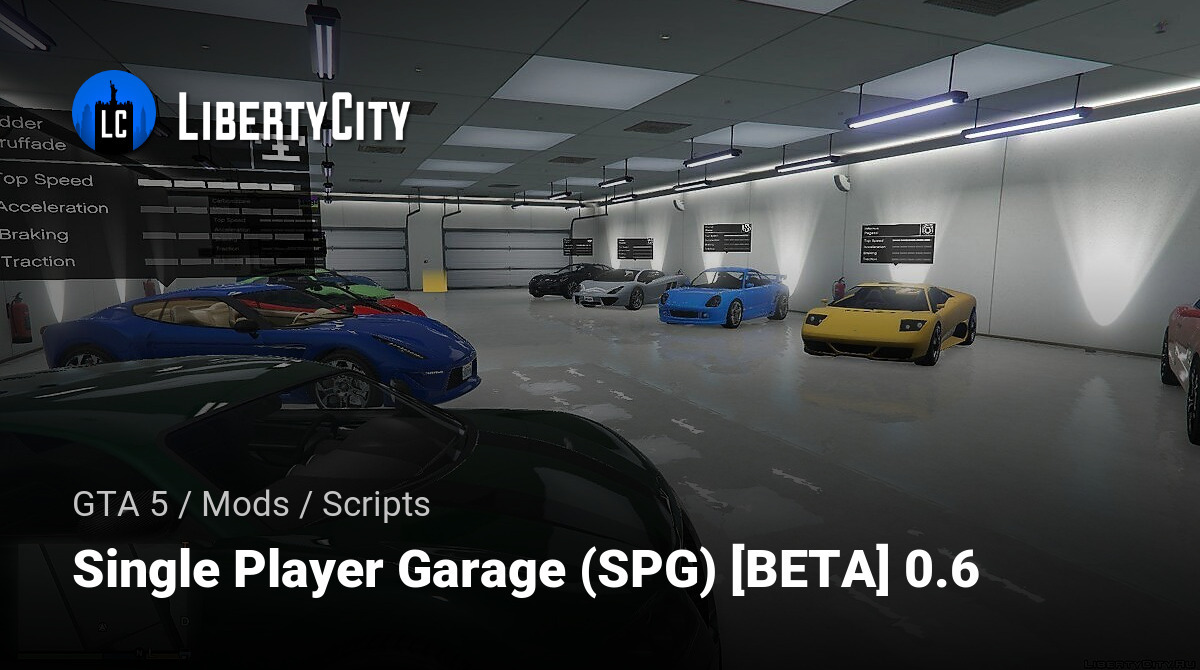Single Player Garage (SPG) 