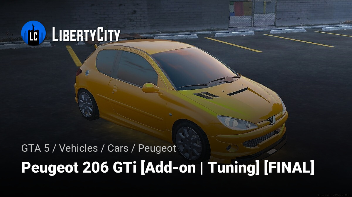 Download Peugeot 206 GTi [Add-on