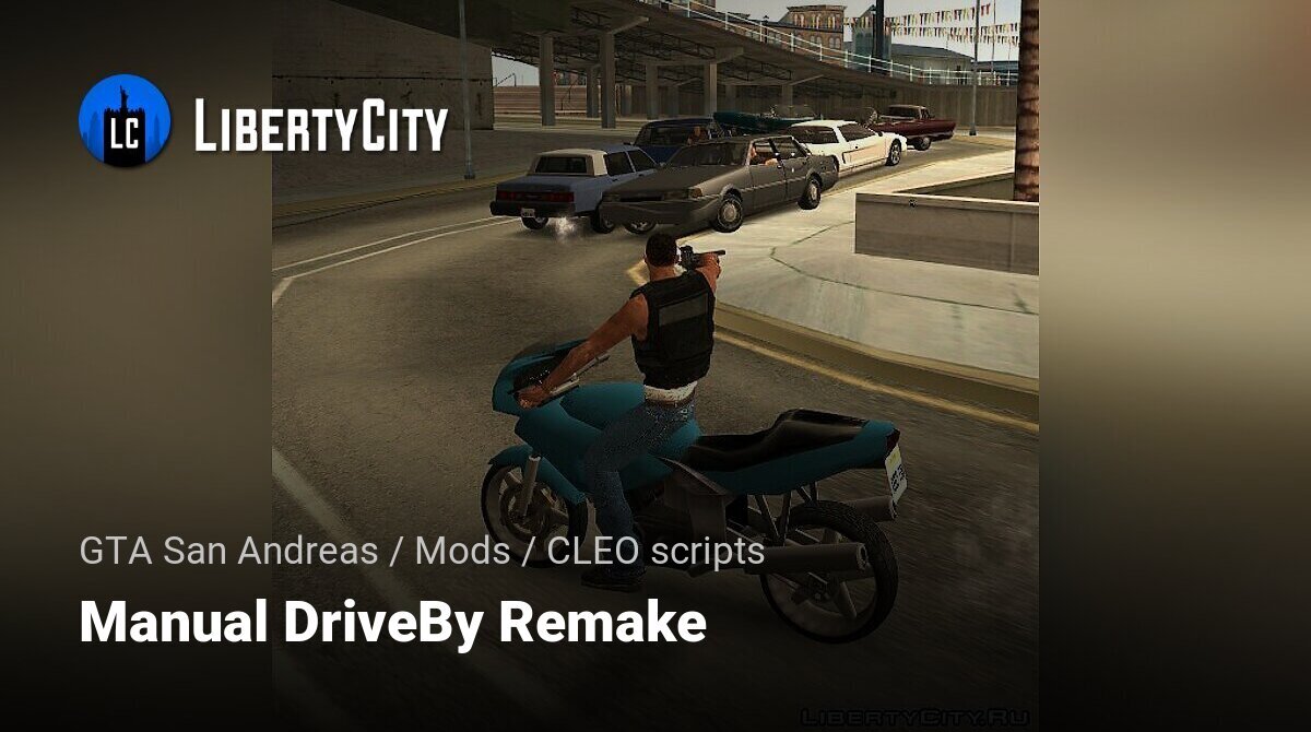 Manual Driveby Remake (Fixed) (mirar de dentro do carro) - MixMods