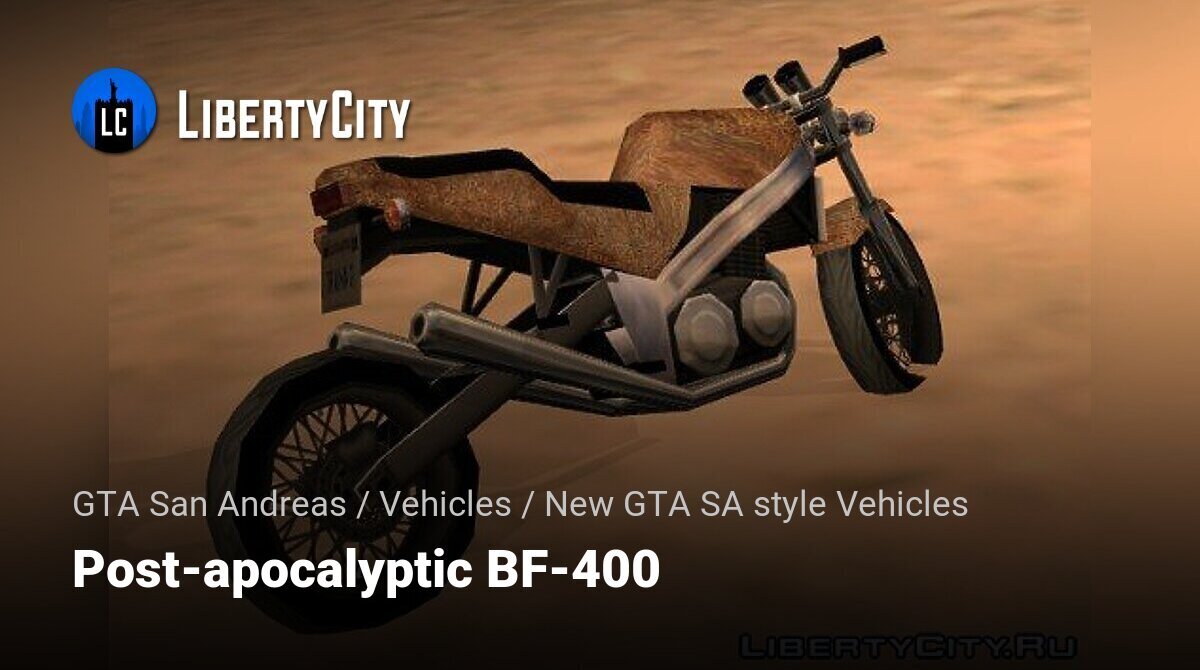 Original BF-400 IVF for GTA San Andreas