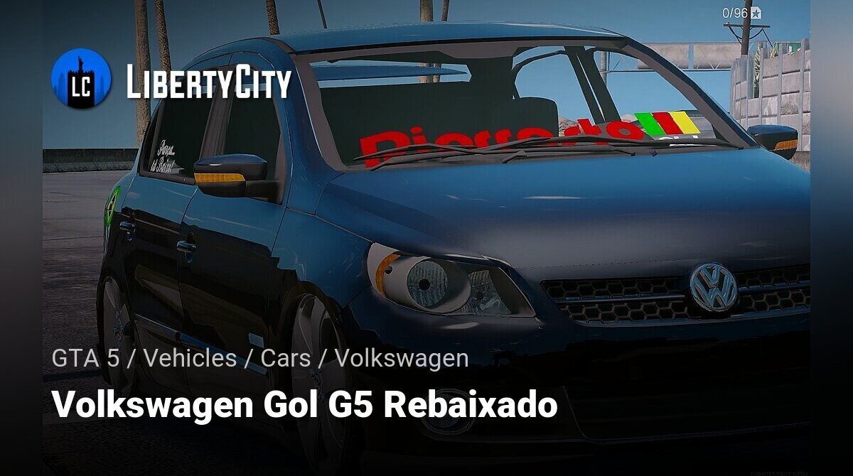 Volkswagen Gol G5 Rebaixado Com Som [Replace] - GTA5-Mods.com