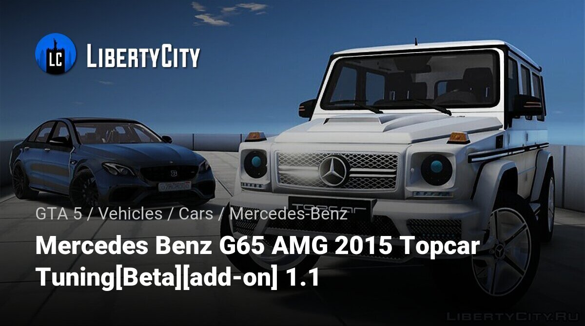 Download Mercedes-Benz G65 TOPCAR Louis Vuitton Cloud for GTA 5