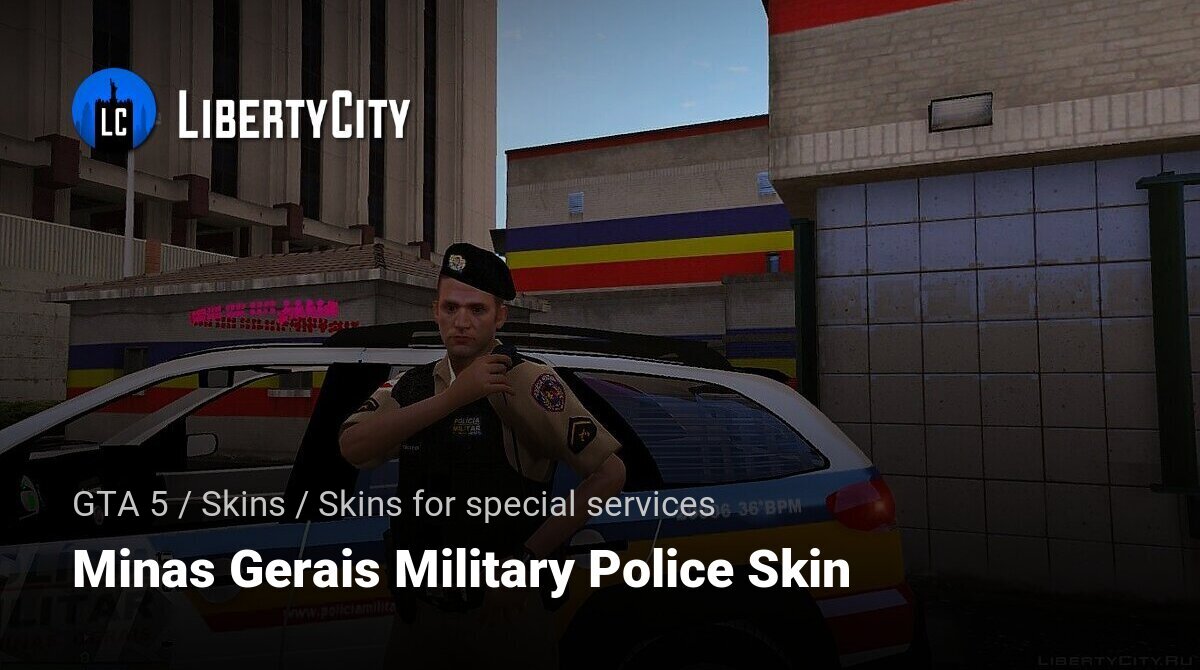 Download Minas Gerais Military Police Skin for GTA 5