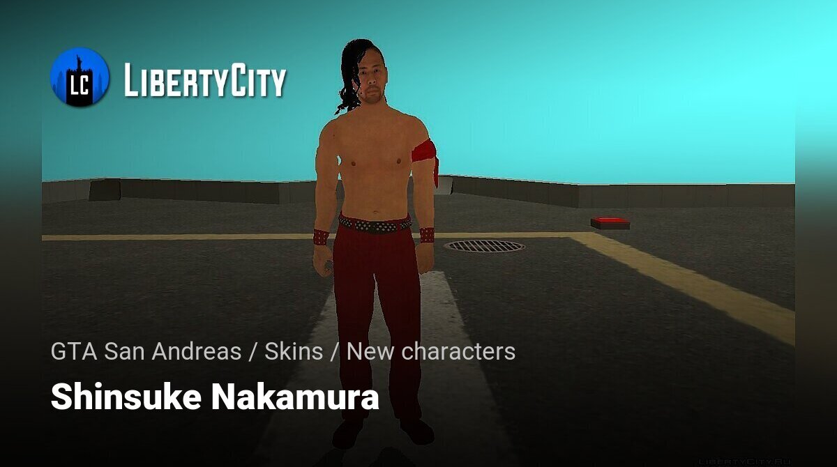 Download Shinsuke Nakamura For Gta San Andreas