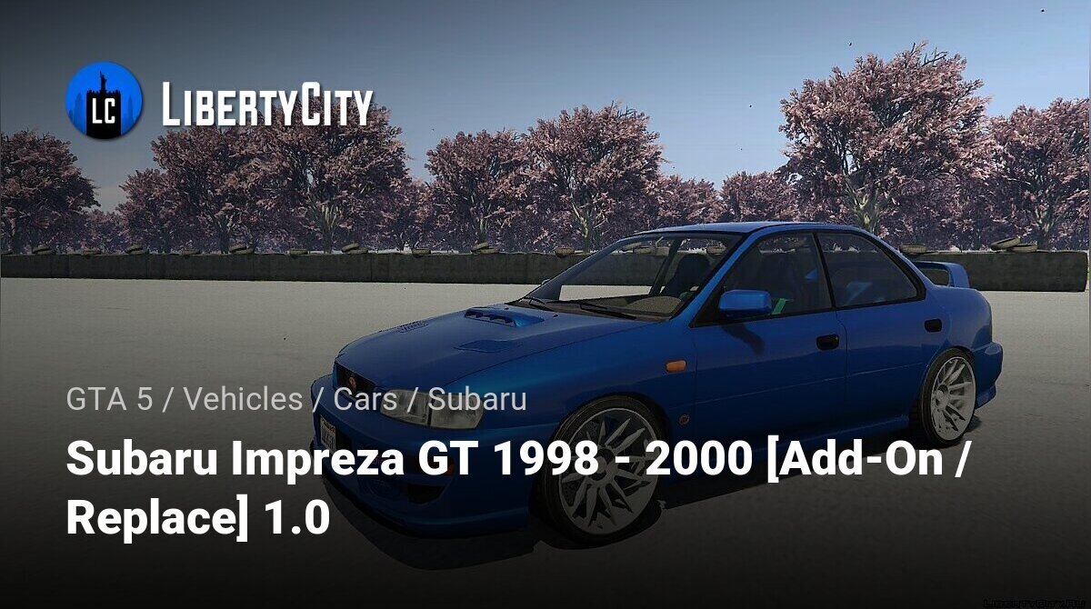 Schéma de levier de changement de vitesse Subaru Impreza GT 1998-2000