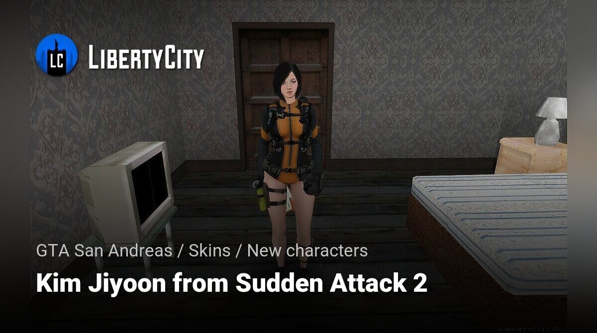 Download Kim Jiyun from Sudden Attack 2 for GTA San Andreas