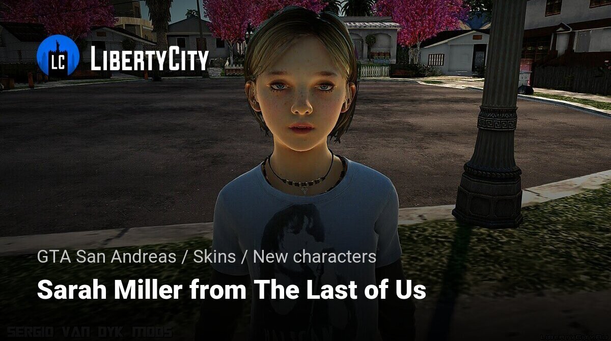 Sarah Miller - The Last of Us for GTA San Andreas