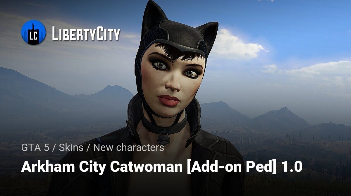 Download Arkham City Catwoman Add On Ped 10 For Gta 5