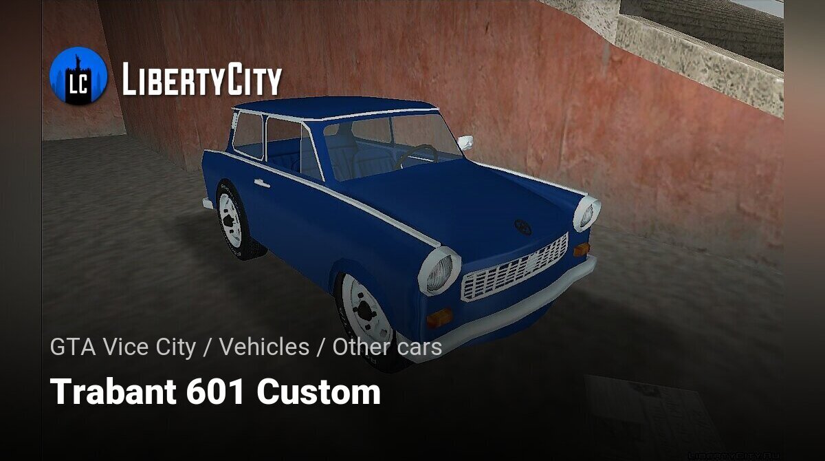 Download Trabant 601 Custom for GTA Vice City