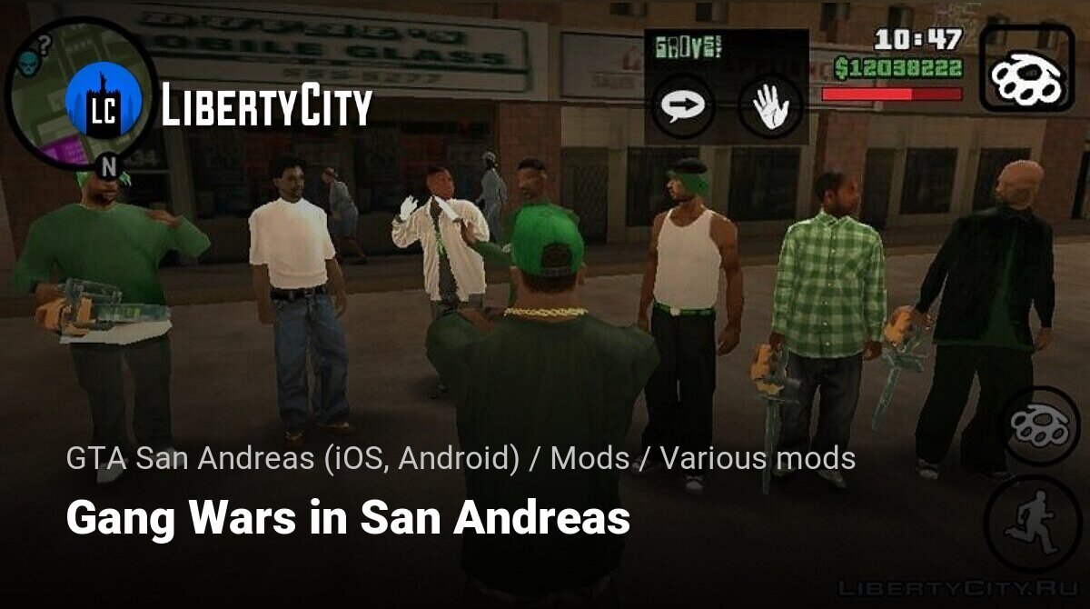 Gang Wars of San Andreas MOD APK v104.1.1 (Unlocked) - Jojoy