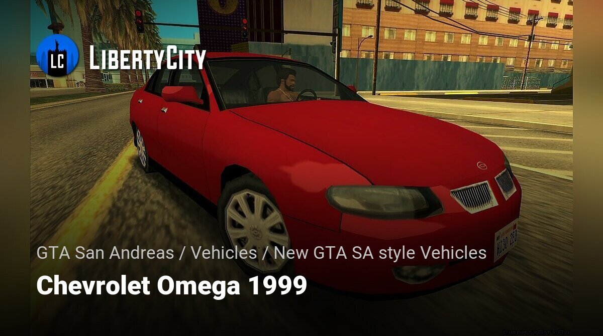 Chevrolet Omega GLS 97 de Arrancada para GTA San Andreas