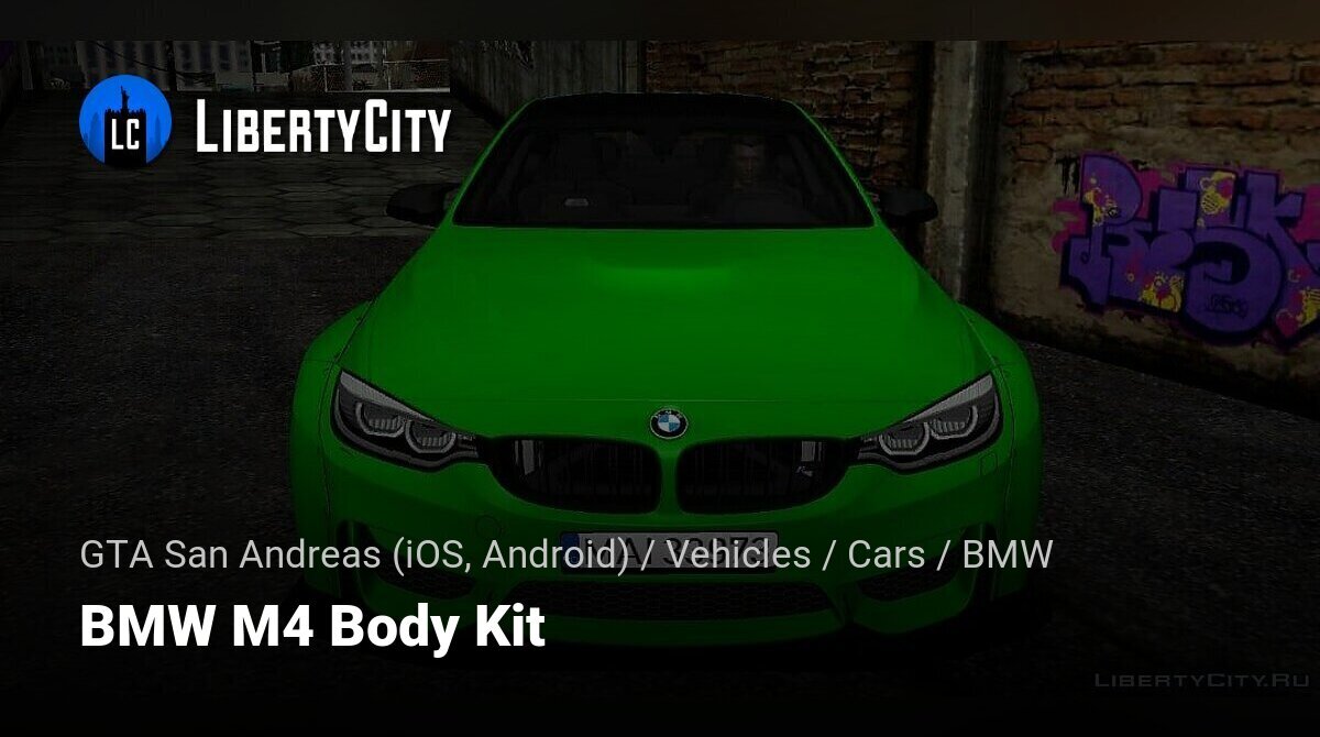 Download BMW M4 Body Kit for GTA San Andreas (iOS, Android)