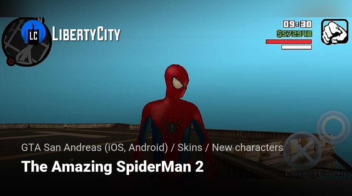 Download The Amazing SpiderMan 2 for GTA San Andreas (iOS, Android)