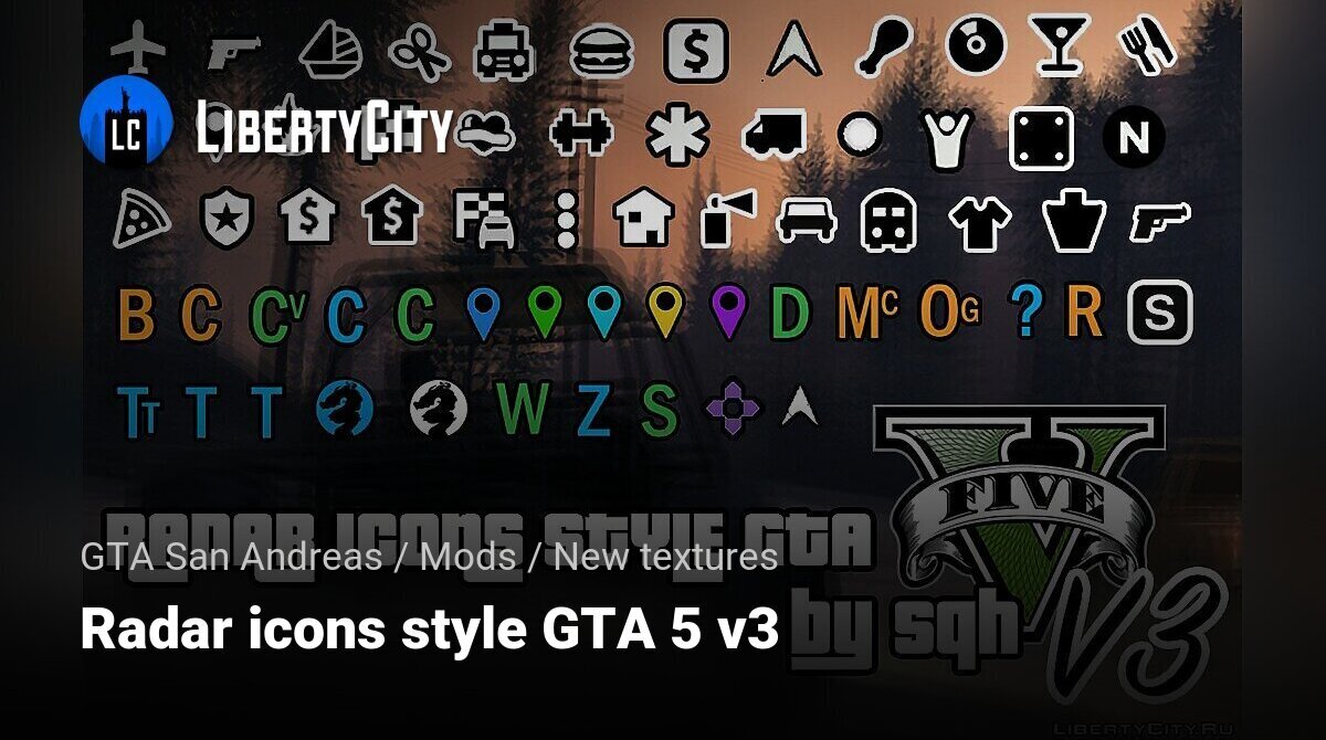 GTA Vice City new 5 Icon, Mega Games Pack 23 Iconpack