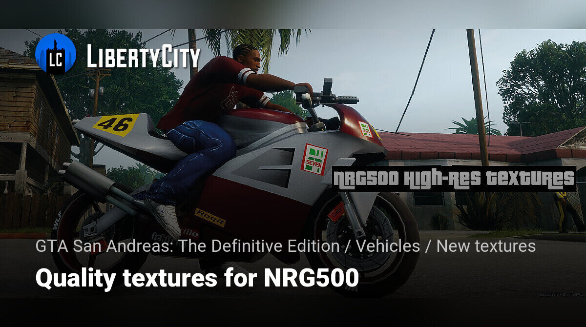 LOCATION OF MOTO NRG 500 - GTA SA DEFINITIVE EDITION 