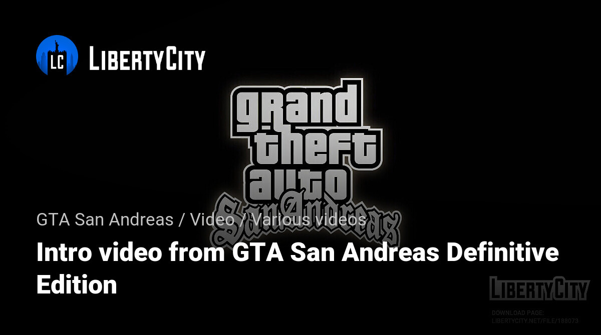 San Andreas Intro Video 
