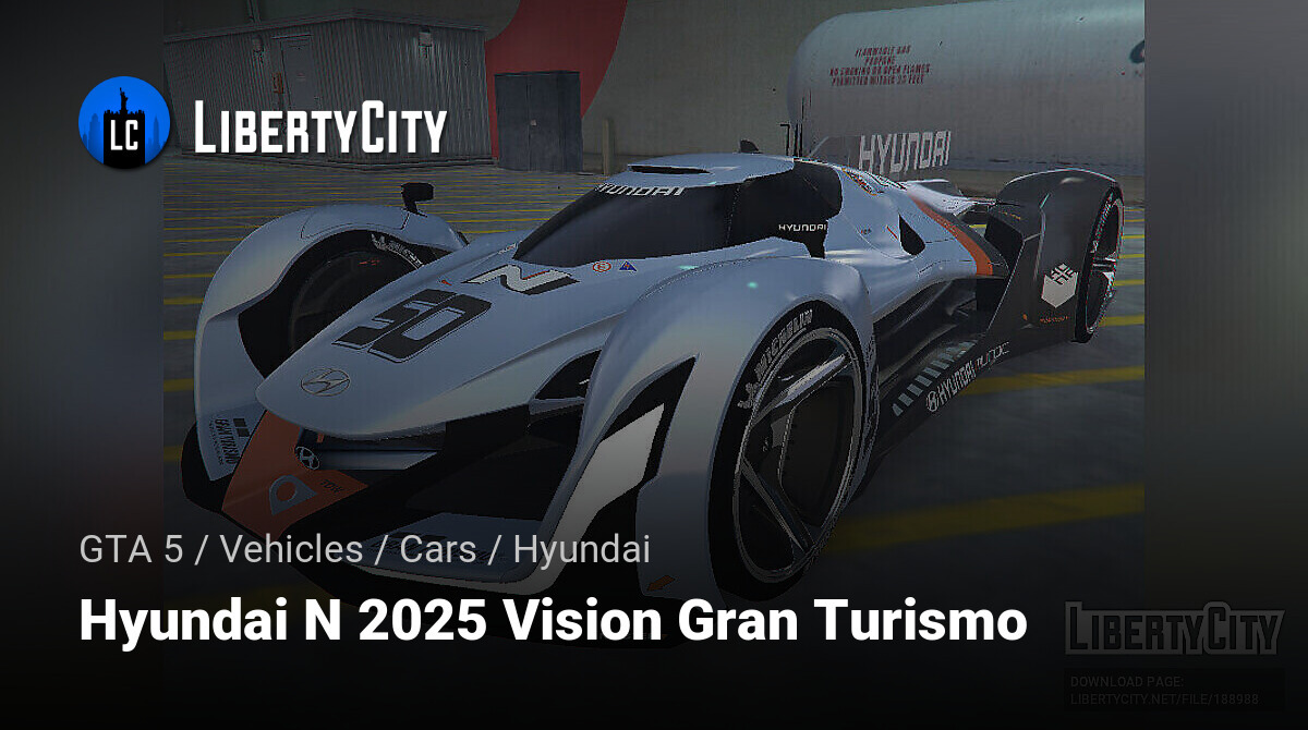 Download Hyundai N 2025 Vision Gran Turismo for GTA 5