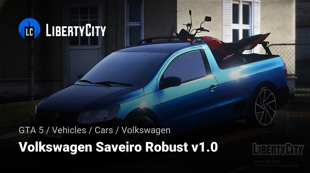 Volkswagen Saveiro G6 Cross Com Som [Replace] - GTA5-Mods.com