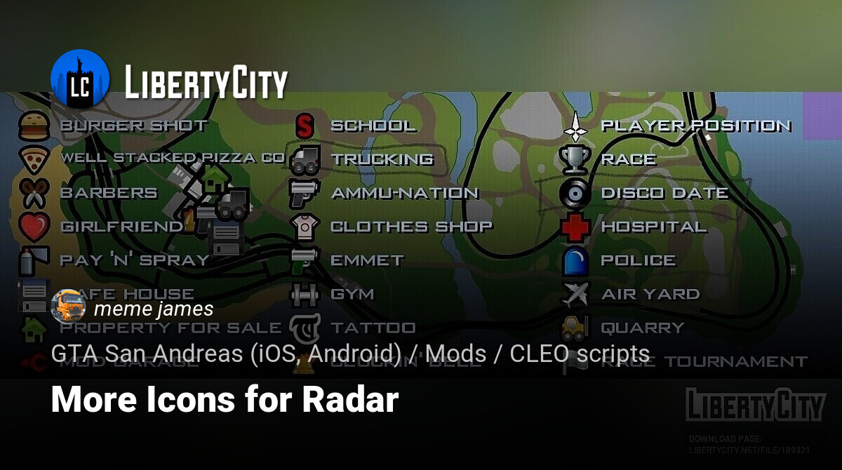 More Radar Icons v2.0 (mais ícones no mapa) - MixMods