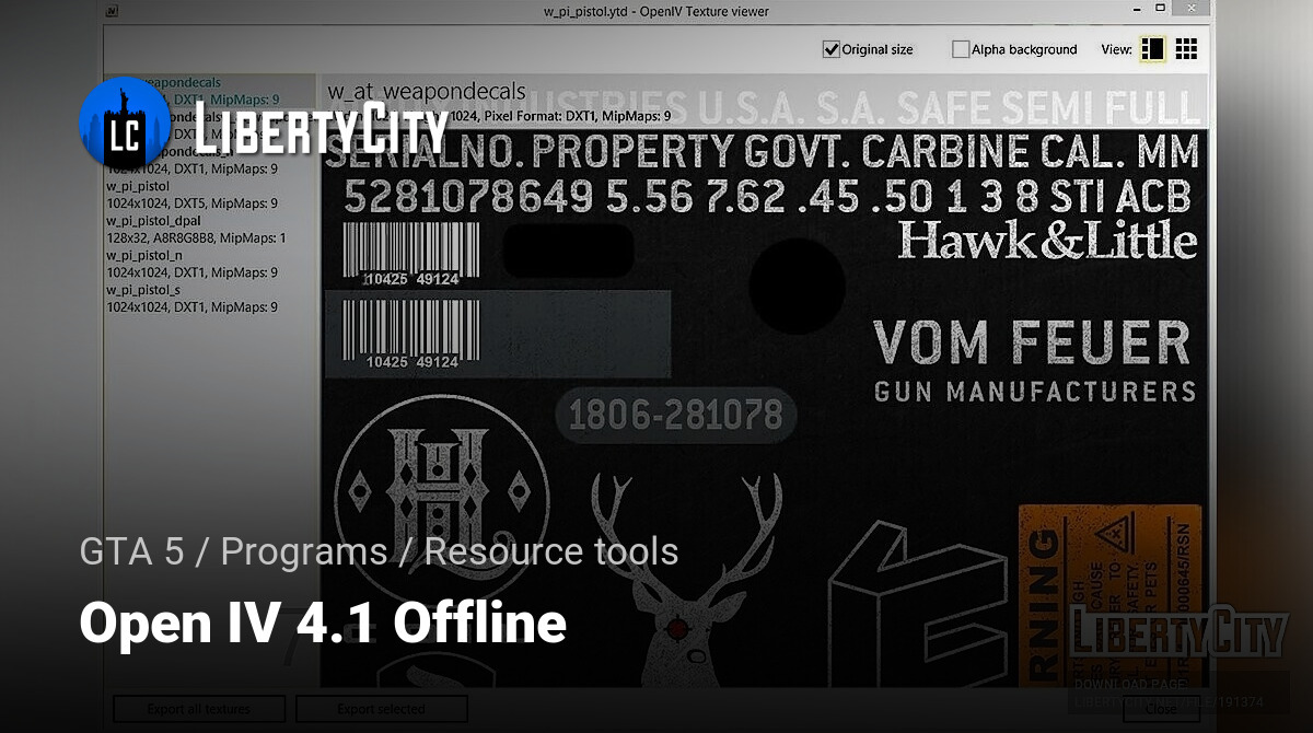 Download Open IV 4.1 Offline for GTA 5