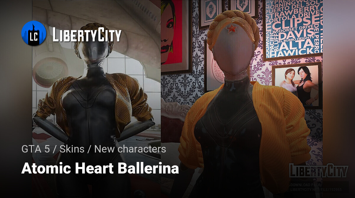 Download Atomic Heart Ballerina for GTA 5