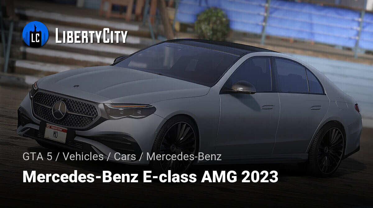 Download MercedesBenz Eclass AMG 2023 for GTA 5