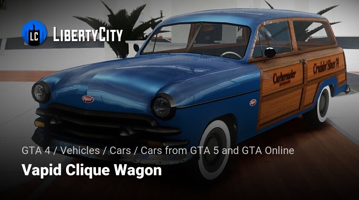 Vapid Clique Wagon S1 for GTA 4
