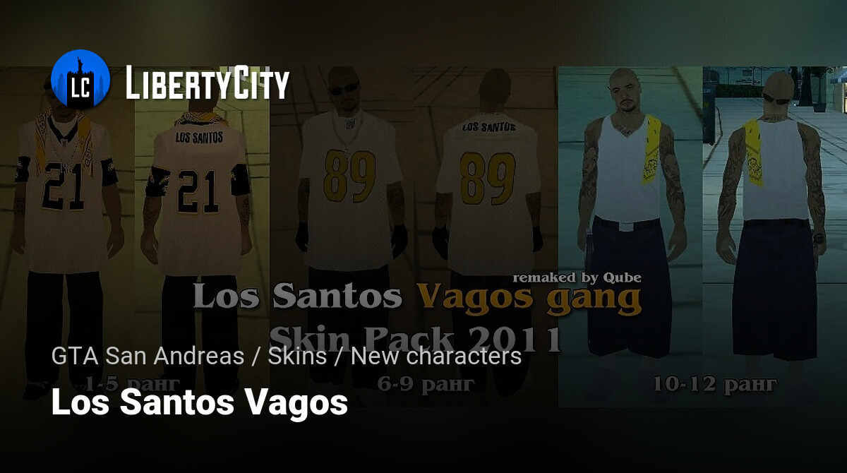GTA Vice City Los Santos Vagos HD Version EL Chango Mod