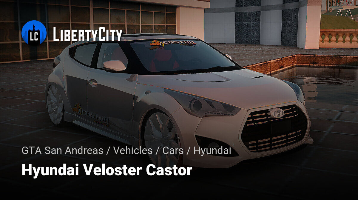 Download Hyundai Veloster Castor for GTA San Andreas