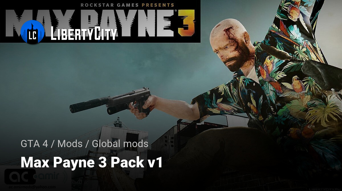 Max Payne 3 4 Icon, Mega Games Pack 34 Iconpack