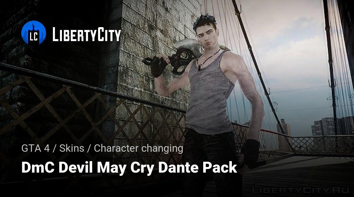 Download DmC Devil May Cry Dante Pack for GTA 4