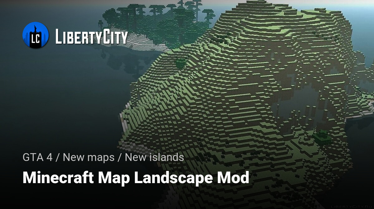 GTA 3 Liberty City - Real Life Scale Minecraft Map