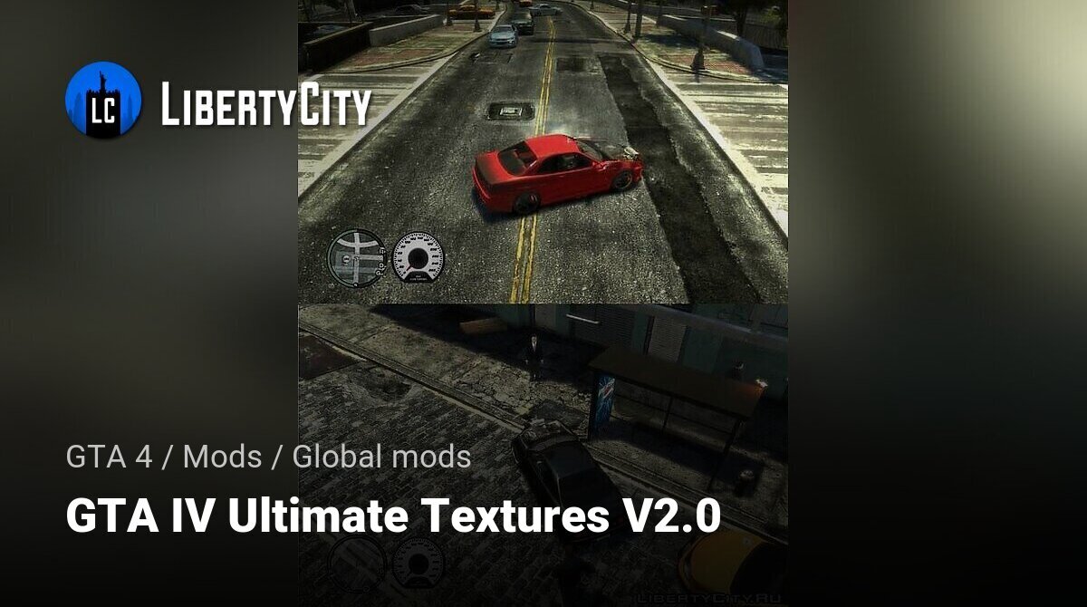 GTA IV Ultimate  Real Life Graphics mod 2018 Gameplay + Ultimate